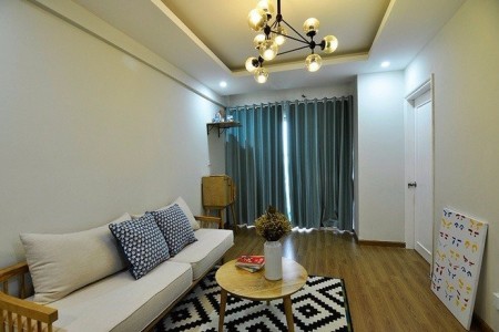 Căn hộ 60m2 ở Hà Nội không có chi tiết thừa