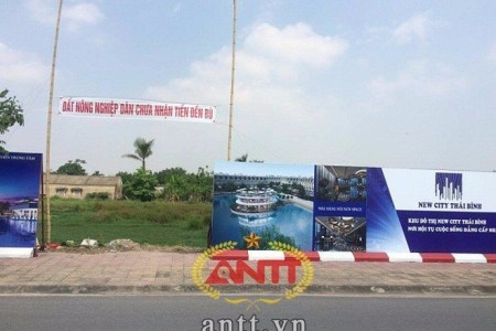 Dự án New City Thái Bình: Doanh nghiệp cướp đất của dân?