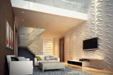 Những kiểu trang trí tường phòng khách ấn tượng nhất