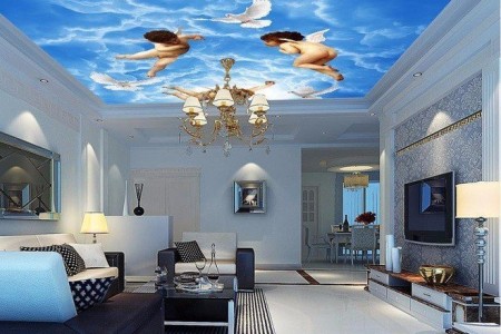 Xu hướng thiết kế trần nhà độc đáo, đẹp mắt thay thế cho trần thạch cao