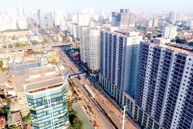 Đường Tố Hữu (Lê Văn Lương kéo dài): 2,7 km 'nhồi' 40 cao ốc!