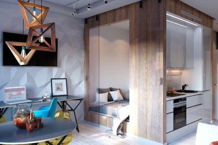 Căn hộ 30 m2 đậm chất nghệ thuật nhờ một vài điểm nhấn nhỏ