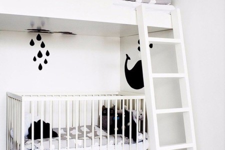 Sắp xếp phòng ngủ chung cực hay cho các bé