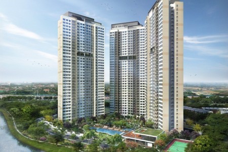 Dự án Palm Heights thuộc khu đô thị Palm City là một trong những khu căn hộ đáng sống tại Quận 2