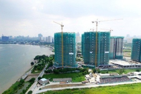 Cất nóc dự án Đảo Kim Cương giai đoạn 2