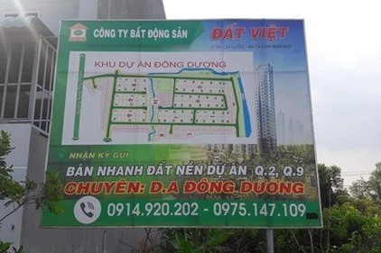 Xây dựng nhà không phép tại dự án nhà liền kề ngay trong tâm Quận 9