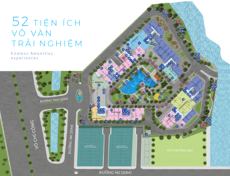 Ảnh bài viết: 52 tiện ích tuyệt vời tại dự án Safira Khang Điền
