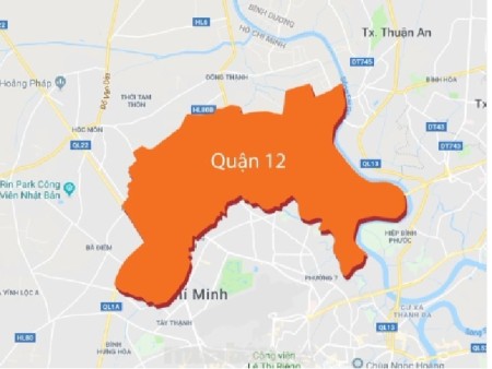 Bán kho xưởng đất lớn nhỏ tại Quận 12, lân cận