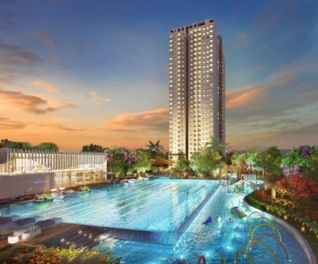 Bán căn hộ 2PN, 2WC Saigon South Residences lầu cao, view công viên thoáng mát, giá chỉ 2,55 tỷ. LH 0938011552
