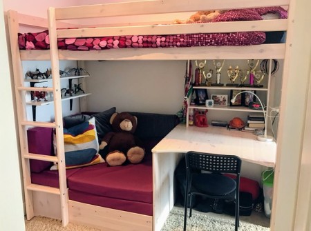 Cách bố trí phòng trọ 12m2