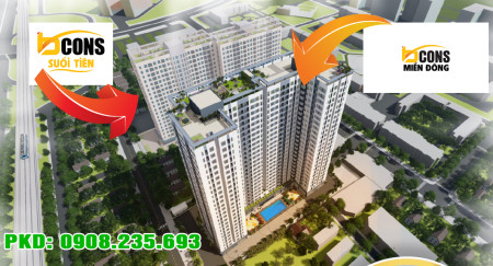 Bán Căn Hộ Chung Cư Bcons Miền Đông ngay Làng Đại Học Quốc Gia, 1ty180/Căn