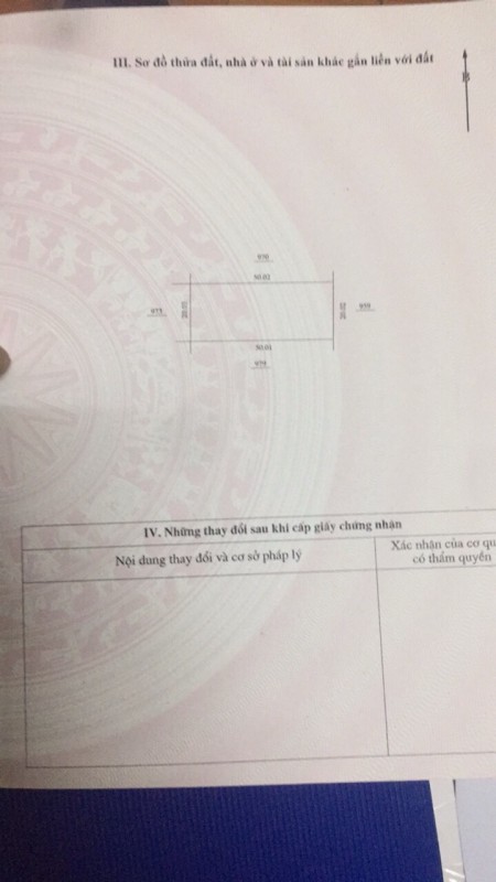 Cần bán gấp lô đất 1000m2 giá rẻ,đối diện trường học ,sổ hồng riêng