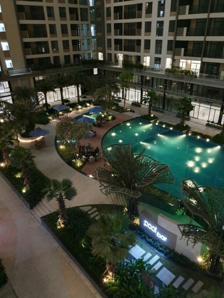 Vợ chồng tôi cần cho thuê gấp căn hộ Jamila Khang Điền view đẹp giá tốt 9tr có bếp rèm, tủ lạnh