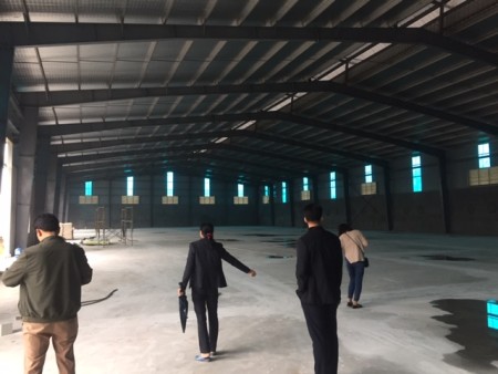 Cho thuê kho xưởng DT 1200m2, 1700m2, 2800m2, 5000m2 KCN Tân Quang, Văn Lâm, Hưng Yên