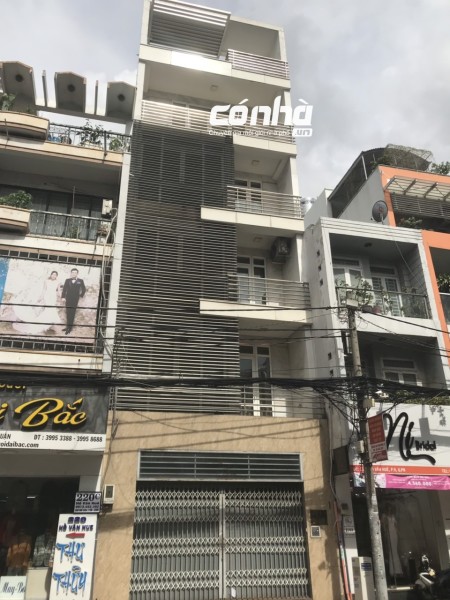 Nhà mặt tiền đường Hồ Văn Huê, phường 9, Phú Nhuận. DT : 6x13m, 5 lầu _ có nhà