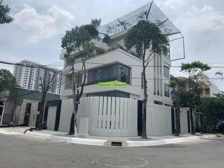Nhà nguyên căn style trắng hiện đại 400m2 có sân thượng, P.Cát Lái