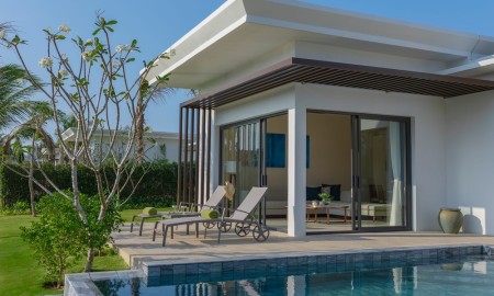 Do ảnh hưởng của dịch, cần bán gấp căn Aqua villa 2PN của Resort Melia Hồ Tràm (Melia Hamptons)
