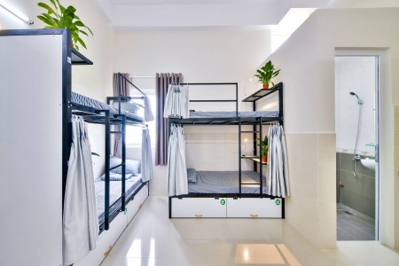KÍ TÚC XÁ CAO CẤP - ĐẦY ĐỦ TIỆN NGHI GÍA CHỈ 950k/tháng