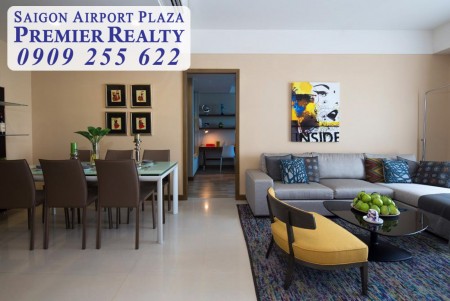 Sở Hữu Ngay căn hộ chung cư 2pn - 95m2, View Sân Vườn tại Sài Gòn Airport Plaza. Lh Hotline Pkd 0909 255 622