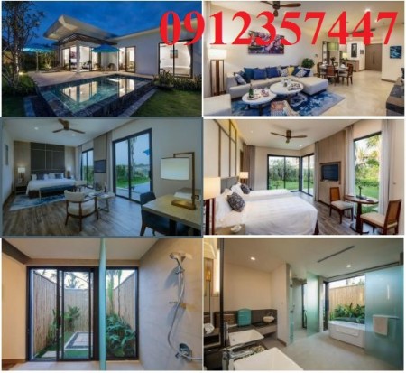 Bán gấp villa 2pn giá 12.5 tỷ tại Melia Hồ Tràm . Lh 0912357447
