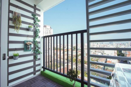 Cho Thuê Căn Hộ Botanica Premier 2 Phòng Ngủ, Vị Trí Góc, View Sân Bay Tân Sơn Nhất