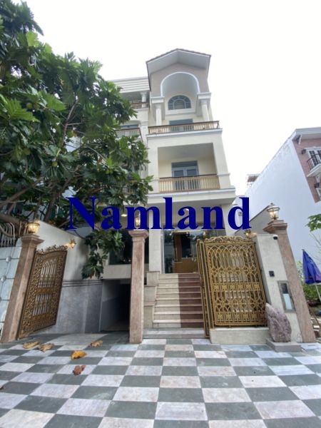Cho Thuê Biệt Thự Văn Phòng TRẦN NÃO 539m2 Hầm 4 Sàn Thang Máy
