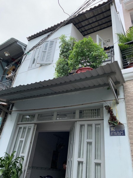 Nhà Hẻm Xe Hơi 1 Lầu, 502 Huỳnh Tấn Phát, p.Bình Thuận, Quận 7
