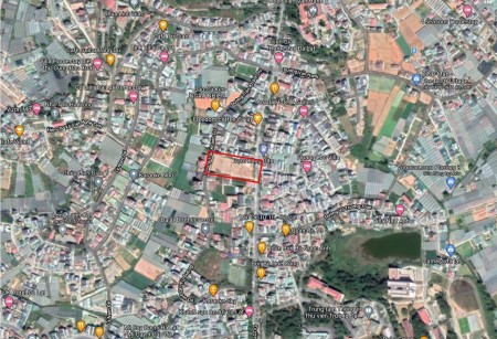 [ĐẤT VÀNG TRUNG TÂM ĐÀ LẠT] 3000m2 mặt tiền trung tâm đà lạt MDXD 5 tầng.Giá 62tr/m2