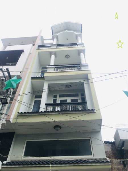 Nhà HXT Cống Lở Lững, 3L, 4PN, 5WC Full ML