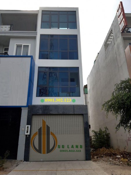 Cho Thuê Nhà VP 350m2 hầm 4 sàn trống suốt trần lựu An Phú Quận 2