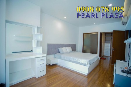 Pearl Plaza_Cho thuê gấp căn hộ 1pn_56m2 Chỉ 16 triệu, đủ nội thất. Hotline Pkd 0908 078 995 Xem Nhà Ngay