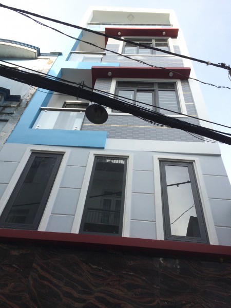 Nhà 1 trệt 3 lầu sân thượng 7PN, 4WC, hẻm xe hơi 186 Bình Thới, Quận 11, Gần Vòng Xoay Lê Đại Hành