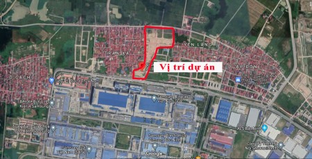 Dự án An Bình - Trần Xá, khu công nghiệp Yên Phong, Bắc Ninh giá tốt tính thanh khoản cao