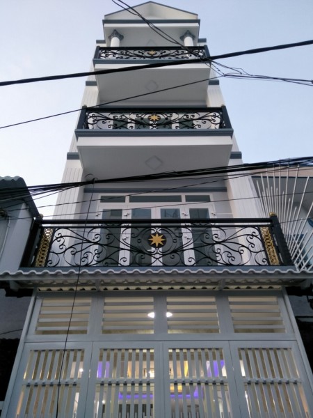 Bán nhà mới 3 lầu, hẻm ô tô Phạm Thế Hiển, Phường 5, Q8