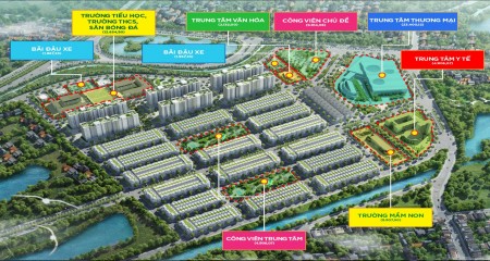 Bán nhà phố khu đô thị Himlam Green Park Đại Phúc Bắc Ninh 0366442819