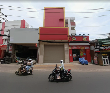 "Cho Thuê Nhà Mặt Tiền Đường Hòa Bình dt: 4 x 18 . Nhà đẹp Tân Phú