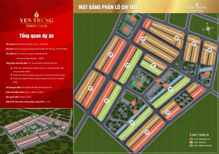 Dự án khu đô thị Yên Trung - Thụy Hòa, Yên Phong, Bắc Ninh