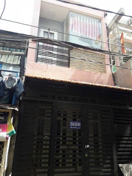 Cho thuê nhà nguyên căn Quận 4 rộng 28m2, 1 trệt, 1 lầu, giá 6.5 triệu/tháng, lh 0934579411