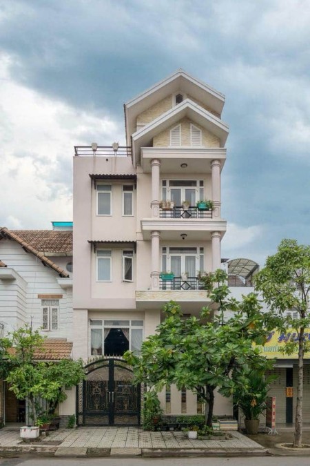 Villa hầm trệt 3 lầu 4P full NT cao cấp 7x18m An Phú