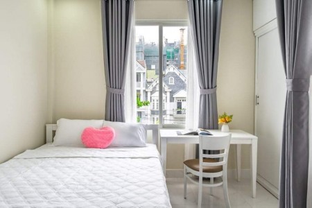 Chung cư mini cho thuê giá siêu rẻ thoáng mát sạch sẻ full nội thất quận tân bình