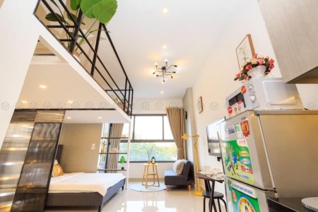 Cho thuê căn hộ có gác lửng chung cư Botanica Premier đường Hồng Hà quận Tân Bình full NT giá 11,5tr/th