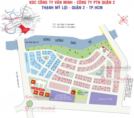 Mua bán biệt thự liền kề dự án Khu dân cư Văn Minh, Quận 2
