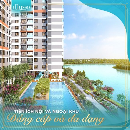 Chủ cần bán gấp căn hộ D’lusso Q.2 tầng 15, 2PN, view sông, giá gốc đã CK 2%, tặng máy lạnh 0914.538.498