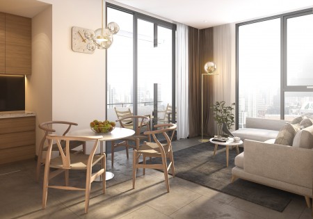 Căn góc 3 Phòng ngủ liền kề Quận 1
