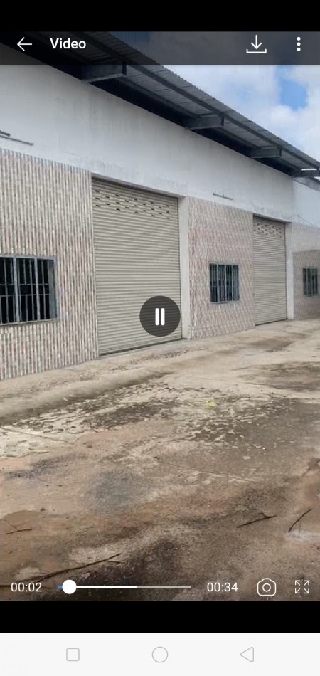 Cho thuê kho ở xã Mỹ Yên đường container 20 feet diện tích 2350m2 giá giá 45 triệu/tháng