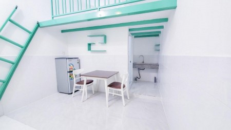 CĂN HỘ MINI CAO CẤP, CÓ GÁC SUỐT RỘNG RÃI, ĐẦY ĐỦ NỘI THẤT !