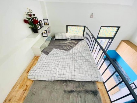phòng trọ có gác đẹp giá rẻ rộng rải thoáng mát có nội thất cơ bản phường 15 tân bình
