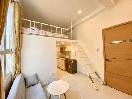 Phòng trọ cao cấp cho thuê 30m2 nội thất cơ bản có gác cho thuê giá rẻ phường 15 Quận Tân Bình