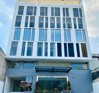 Cho thuê Tòa nhà văn phòng mới 2000m2 hầm 7 lầu 2 mặt tiền trần não Bình An Quận 2