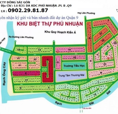 CẦN BÁN GẤP CÁC LÔ ĐẤT ĐẸP, SỔ ĐỎ CHÍNH CHỦ, DIỆN TÍCH ĐA DẠNG THUỘC KDC PHÚ NHUẬN